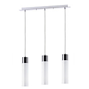 18W modernes lanternes à LED avec Abat-jour en verre blanc