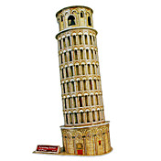 DIY Architecture 3D Puzzle Leaning Tower of Pisa (17pcs, difficulty 4 of 5)