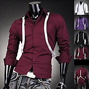 Men's Solid Color Shirt