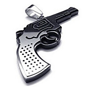 Men's Steel Pendant(Free Chain)(4.6*5.2*.3CM)