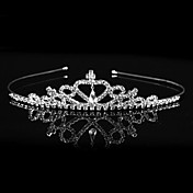 Classic legering med Rhinestone Flower Girl Tiaraer / pannebånd