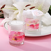 Beautiful Floral Candle Favor