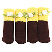 Cotton Protective Cushion for Table Desk Chair Feet (Random Color)