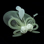 Beautiful Net With Feather Women's Fascinators