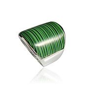 Lovely Alloy Irregular Imitation Gem Stone Ring(More Colors)