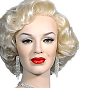 Capless Short Wave Blonde Perücke