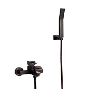 Antique Solid Brass Single Handle Centerset Wall Mount ORB Finish Shower Faucet