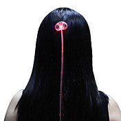Fiber Optic LED Light-Up Hair Barrette (colores surtidos)