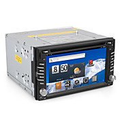 Android 6.2 tommers 2DIN Car PC (1GHz 512MDDR3 WIFI 1080P DVB-T)