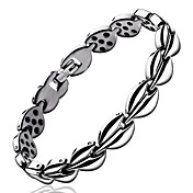 Lucky Four Leaf Clover santé bracelet en titane (SB01-X)