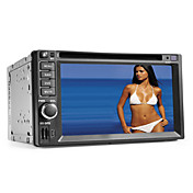 6.2 Inch 2 Din Car DVD Player with Bluetooth,GPS,iPod,RDS,SD/USB,Steering Wheel Control,Touch Screen