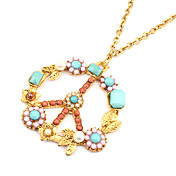 Gorgeous Alloy With Flower Shaped Pendant Women's Necklace