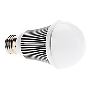E27 5W 500-550LM 3000-3500K Warm wit licht LED Ball Bulb (85-265V)