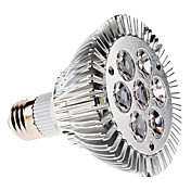 E27 PAR38 7W 630-700LM 6000-6500K Natural White Light LED Spot Bulb (85-265V)