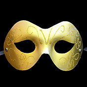 Italian type Splendor Golden PVC Party Half-face Mask