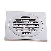 Acessório banheiro Contemporânea acabamento cromado Piso Latão Drain-LK-1050