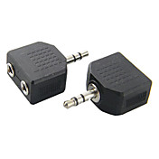 1-op-2 3,5 mm Male to Female audiokabel