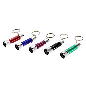 5-led wit licht sleutelhanger mini zaklamp (4xLR44, willekeurige kleur)