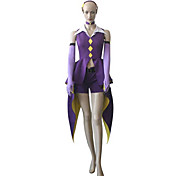 cosplay costume inspiré par shugo chara amu diamant noir robe pourpre hinamori
