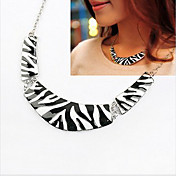 Women's Zebra Stripe Choker