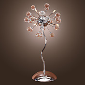 CHADDERTON - Lampe de Table Cristal - 6 slots à ampoule