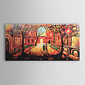 Hand-painted  Abstract Oil Painting  with Stretched Frame