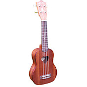 hanknn - sapele Sopran-Ukulele mit Gig Bag