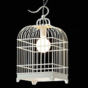 40W E27 Pendant Light in Birdcage Feature