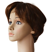 100% Human Remy Hand Tied Hair Lace Front Wave 6 Inches Hair Wigs Multi-Colors to Choose