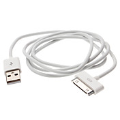 USB Daten-und Ladekabel für iPhone 4, 4S und Others (White)
