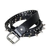 Metallo freddo Rivetti PU Punk Lolita Belt