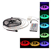 Waterproof 5M 300x5050 SMD RGB Light LED Strip Lamp with 44-Button Remote Controller Set (12V)