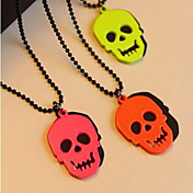 collar de cráneo vendimia de las mujeres