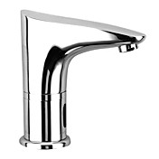 contemporanea cromo sensore finitura mani libere bagno rubinetto del lavandino (caldo e freddo)