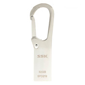 32GB SSK in metallo portachiavi USB 2.0 Flash Drive