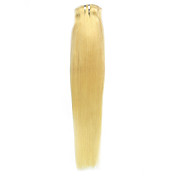 18 Inch 9 Pcs 100% Indian Remy Hair Silky Straight Clip In Hair Extension 26 Colors to Choose