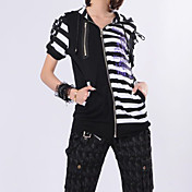 Black Cotton Punk Lolita Pants