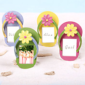zapatillas de colocar la tarjeta / Marcos de fotos (juego de 4 colores)