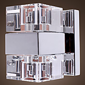 Modern LED Wall Light in Crystal