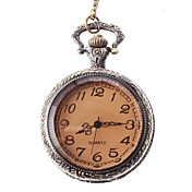Unisex Staal Analoog Quartz Zakhorloge (Brons)
