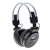 Ricaricabile pieghevole Hi-Fi Sound TF card lettore mp3 cuffie LCD