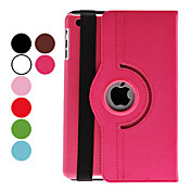 Rotatable Leather Case with Stand for iPad mini (Assorted Colors)