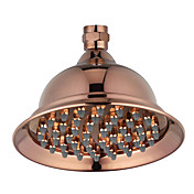 Antique Rose Gold Finish 6 Inch Brass nedbør dusjgarnityr