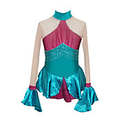 Girl's Figure Skating Dress (Green)