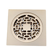 Banheiro Acessório de bronze antigo revestimento do assoalho Latão Drain-LK-1043