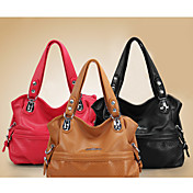 Women's Vintage Splicing Contrast Color Tote(41*14*29CM)