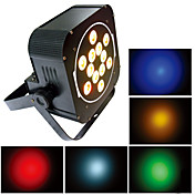 12pcs 2.5W * 4 RGBA / RGBW 4 en 1 Stage Light LED