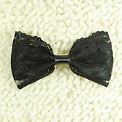 Handmade Black Lace 8cm Bow Gothic Lolita Headdress