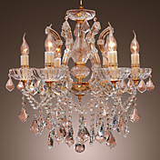 Luxury Crystal Chandelier with 6 Lights