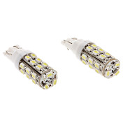 T10 27x1206 SMD White Light LED Bulb for Car (2-Pack, 12V)